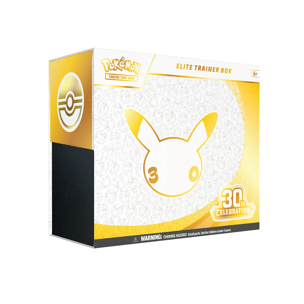 Pokemon 30th Celebration Elite Trainer Box x1 LIVE RIP