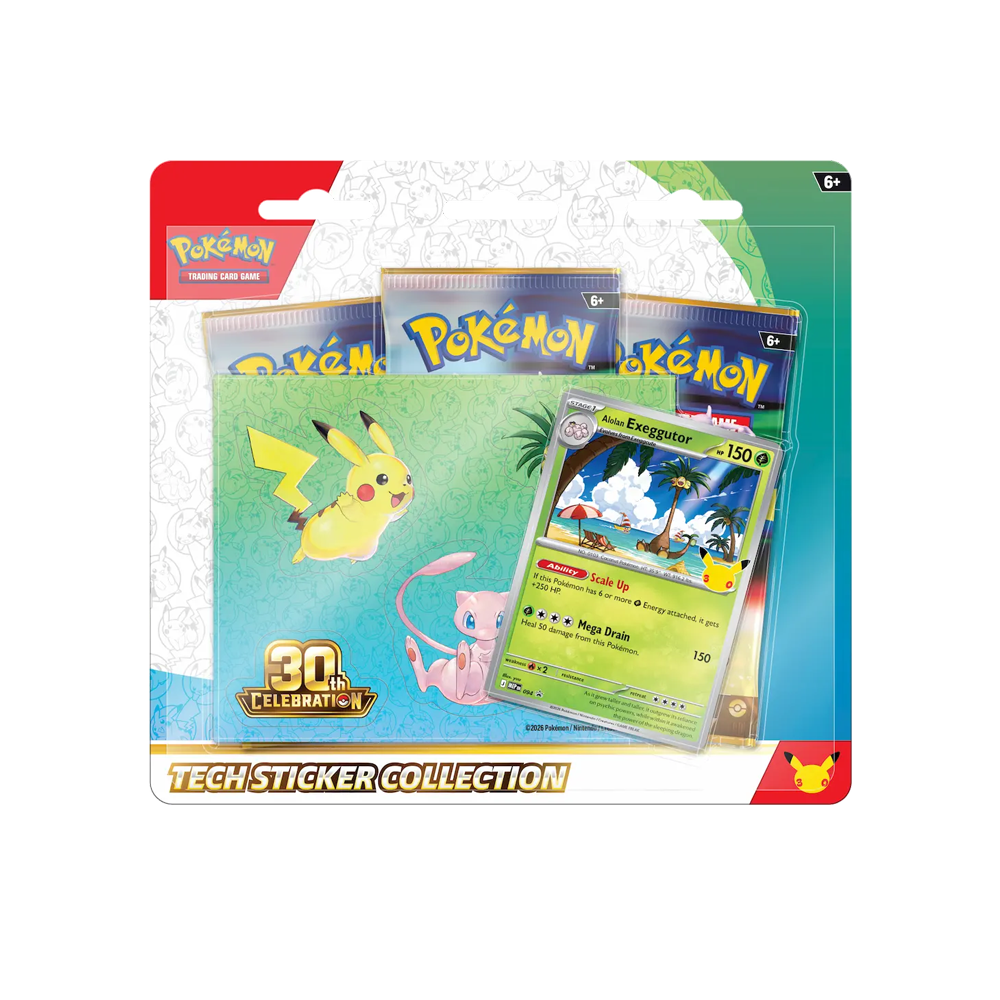 30th Celebration Tech Sticker LIVE RIP