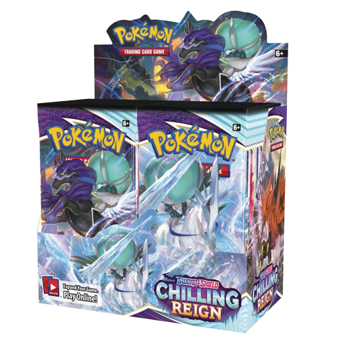 Chilling Reign Booster Box Sealed Pokemon