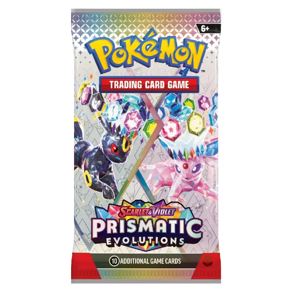 Prismatic Evolutions booster pack x1 LIVE RIP