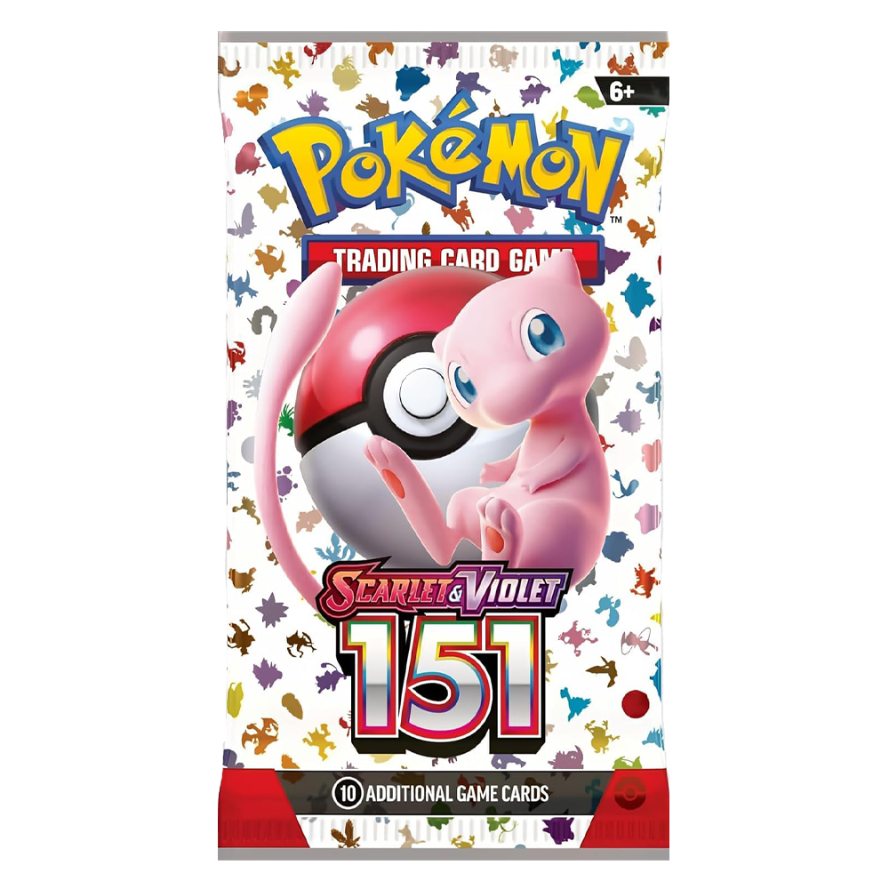 151 booster pack x1 LIVE RIP