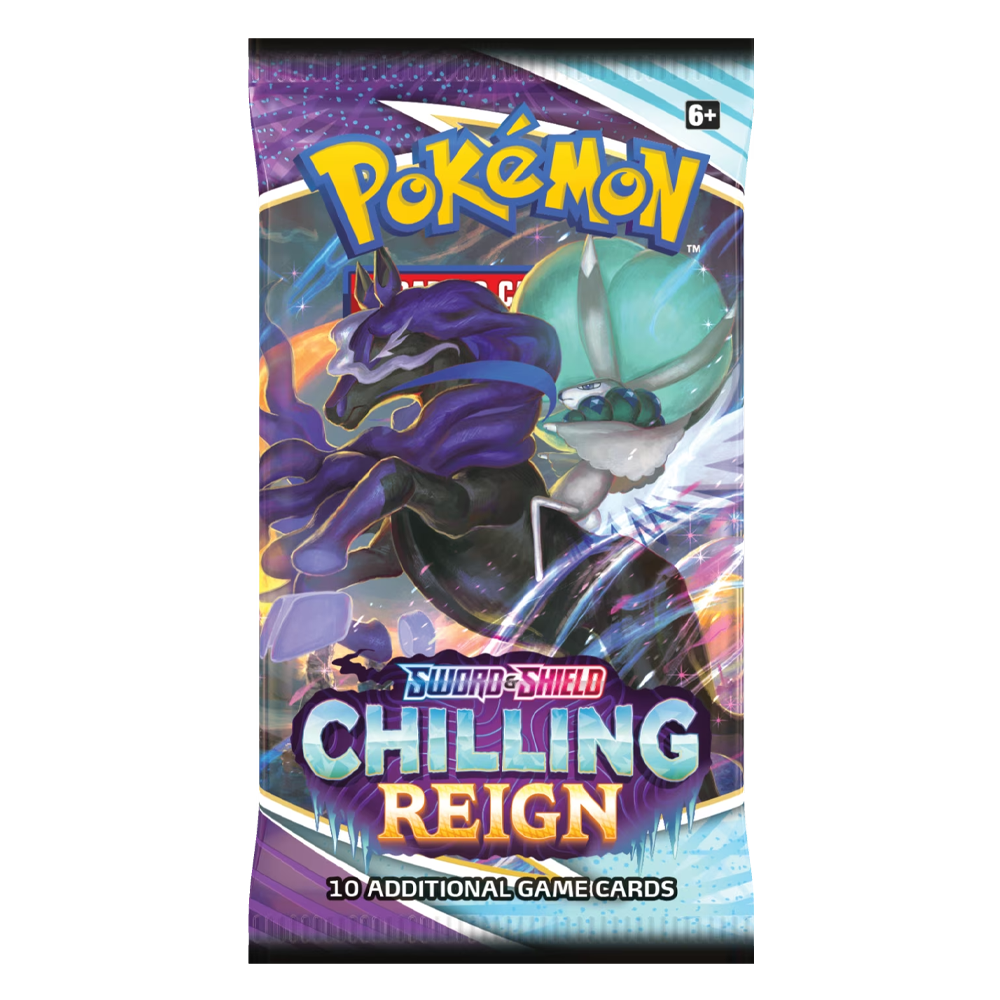 Chilling Reign booster pack x1 LIVE RIP