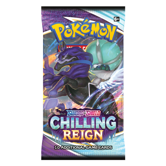 Chilling Reign booster pack x1 LIVE RIP