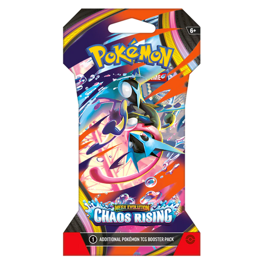Chaos Rising Sleeved Booster Pack x1 LIVE RIP
